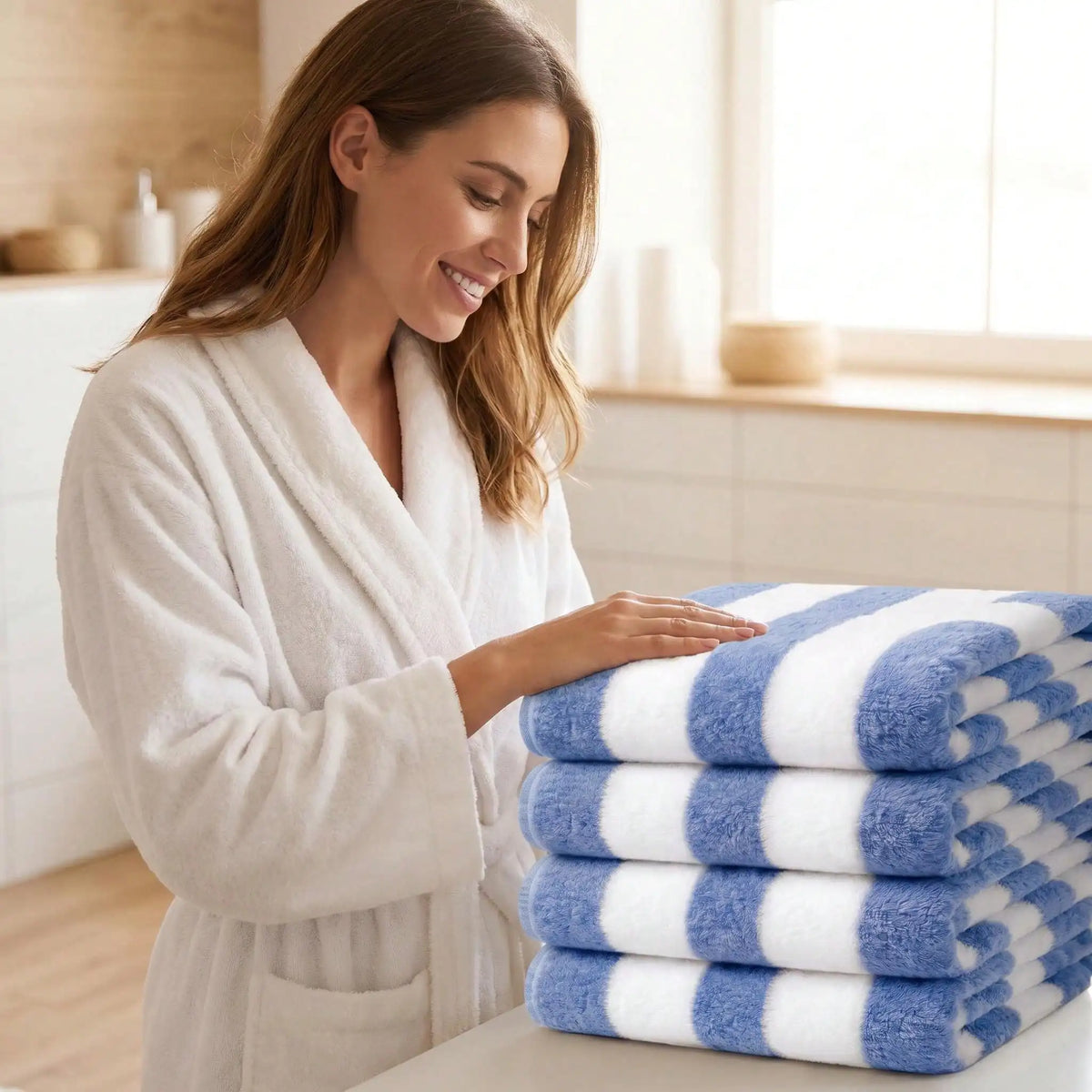 Machine Washable Polyester Beach Towel for Everyday Use