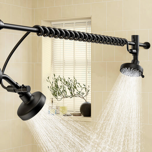 Tandem Shower Head For Couples, Dual Shower Head