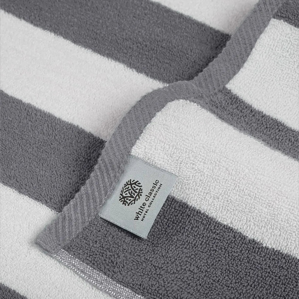 Two Pack Cotton Beach Towels For Travel And Everyday Use