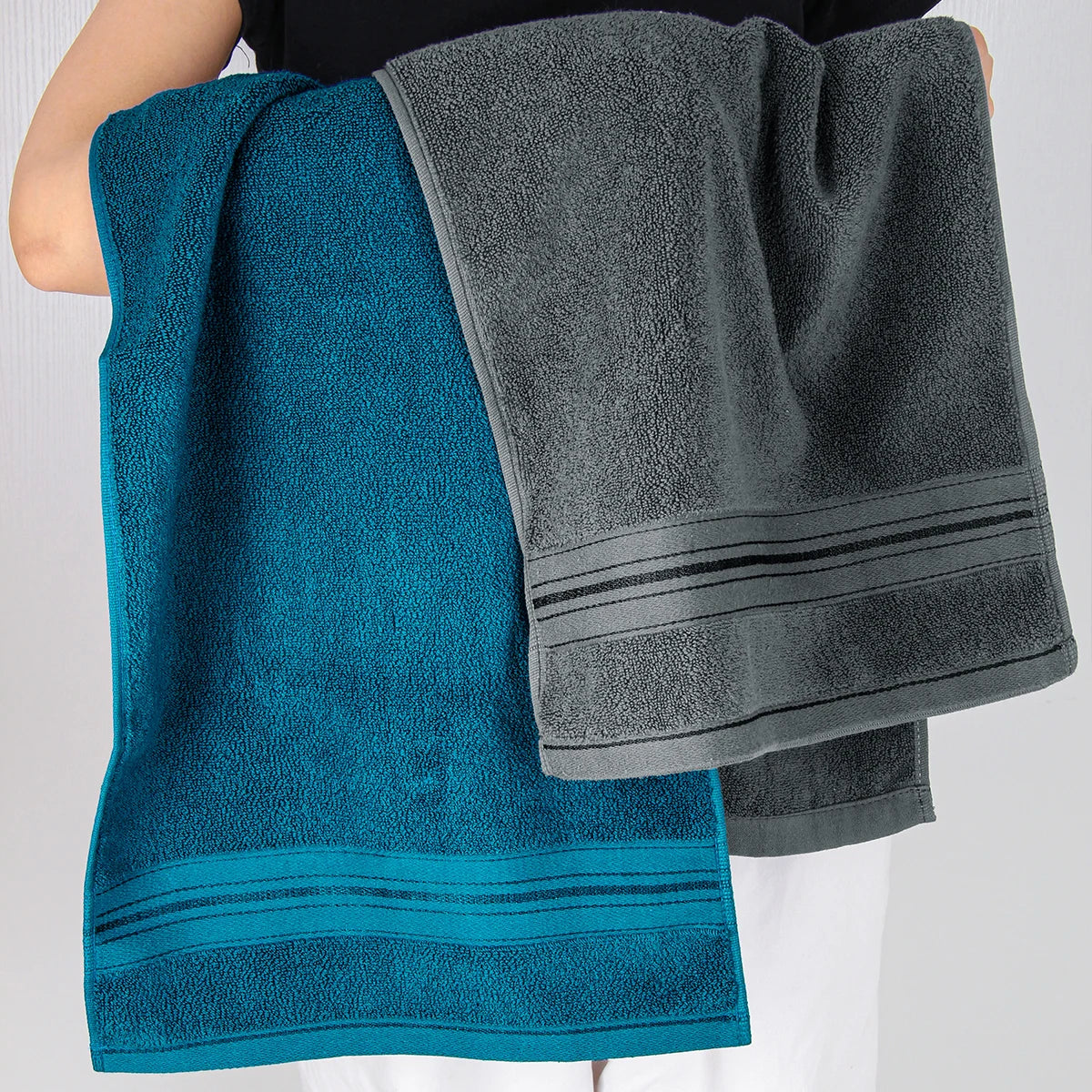 Luxury Cotton Bath Towel Set for Soft Everyday Comfort