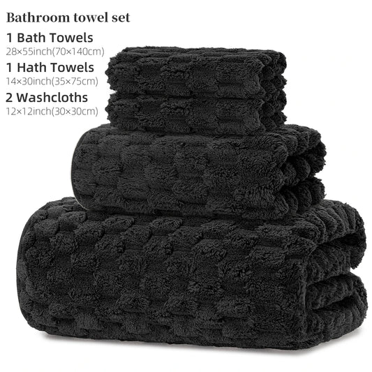 4-Piece Bath Towel Set