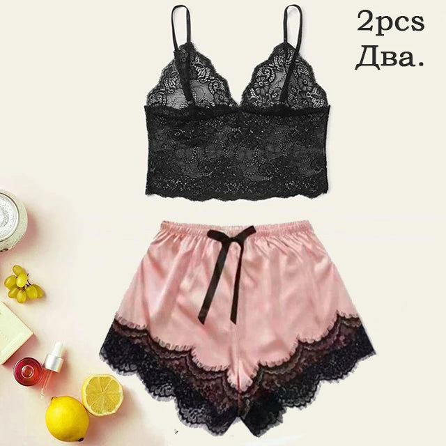 Satin Sleepwear Pajama Set