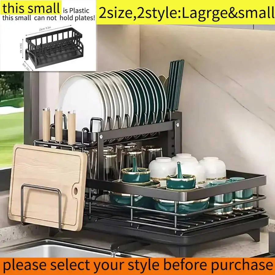 Carbon Steel Cutlery Rack For Kitchen Utensil Storage
