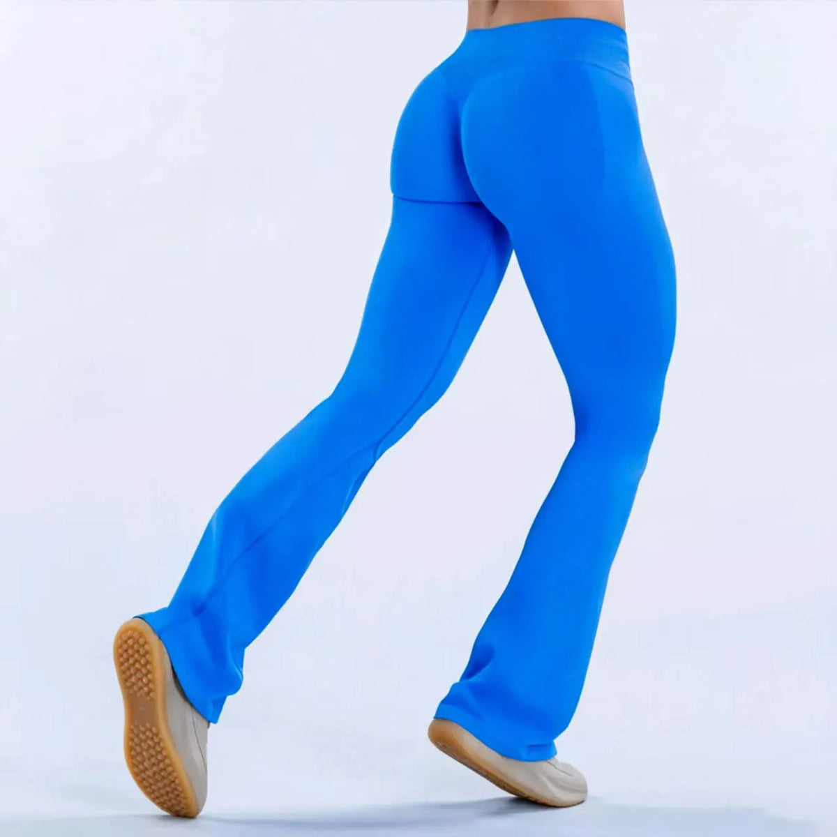 Active Flares Women's Seamless Yoga Leggings Fitness Workout Gym Trousers Squat Proof Scrunch Butt Lifting Sports Pants
