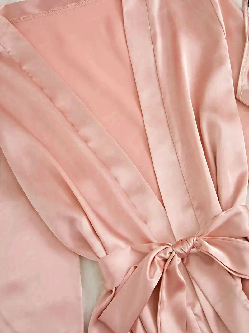 Satin Sleepwear Pajama Set