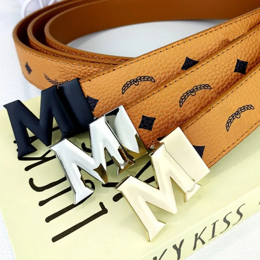 Genuine Leather Belts, Classic and Retro European-style Belts,