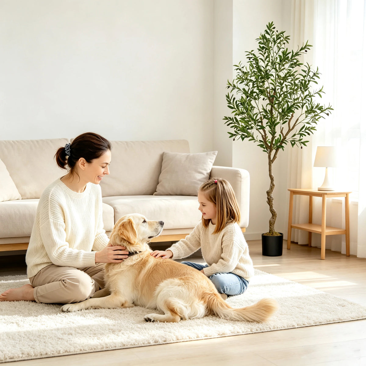 Olitree Artificial Olive Tree for Lifelike Indoor Home Decoration