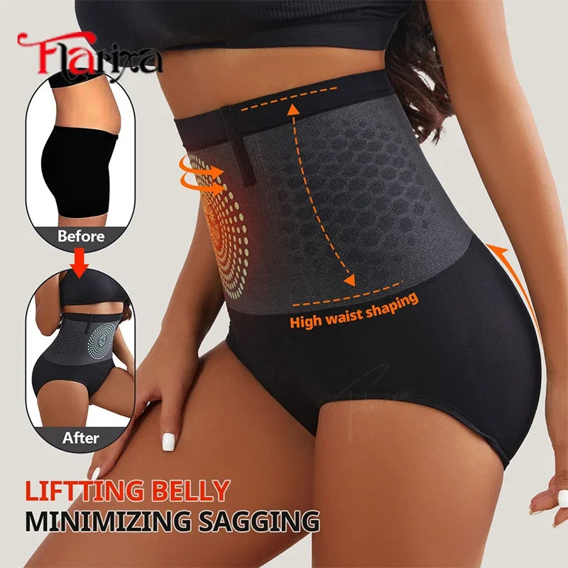 Tummy Control Underwear Briefs for Women High Waist Seamless Butt Lifting Panties