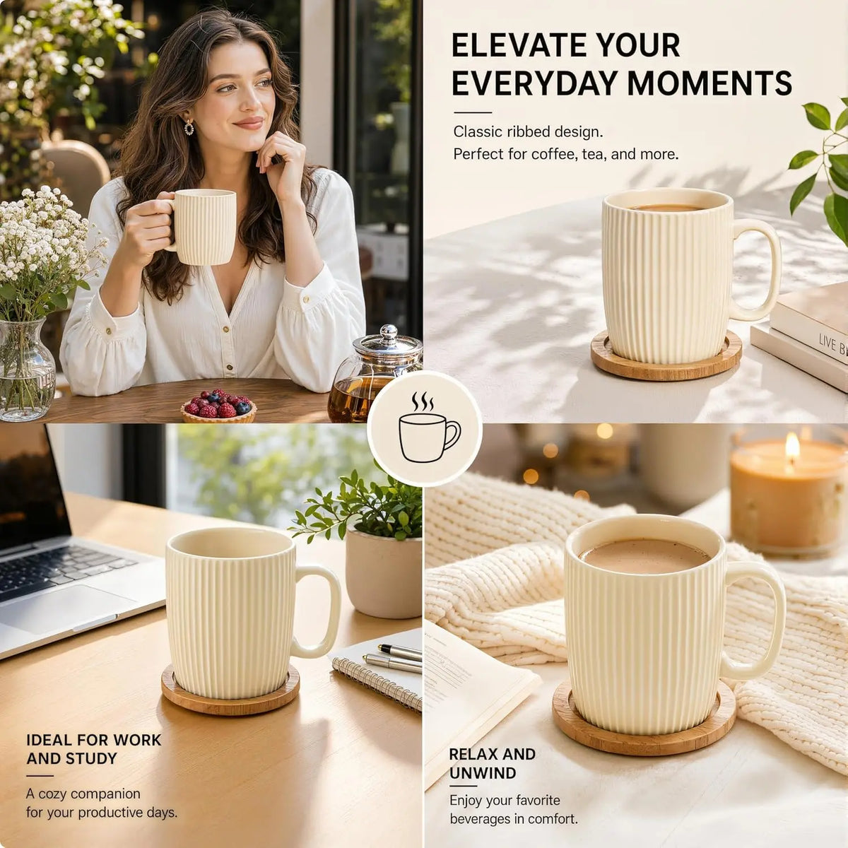 Portable Leakproof Travel Coffee Mug
