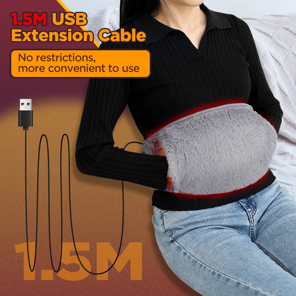 Hailicare Electric Graphene Heating Pad For Abdominal Comfort