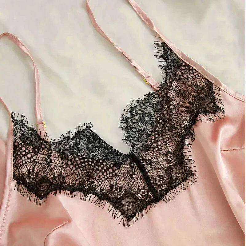 Satin Sleepwear Pajama Set