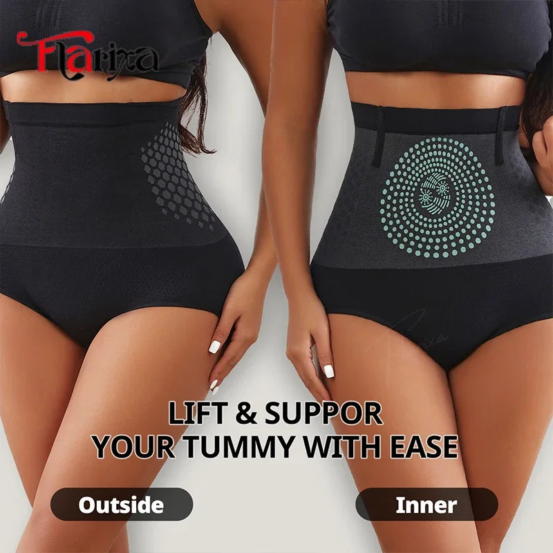 Tummy Control Underwear Briefs for Women High Waist Seamless Butt Lifting Panties