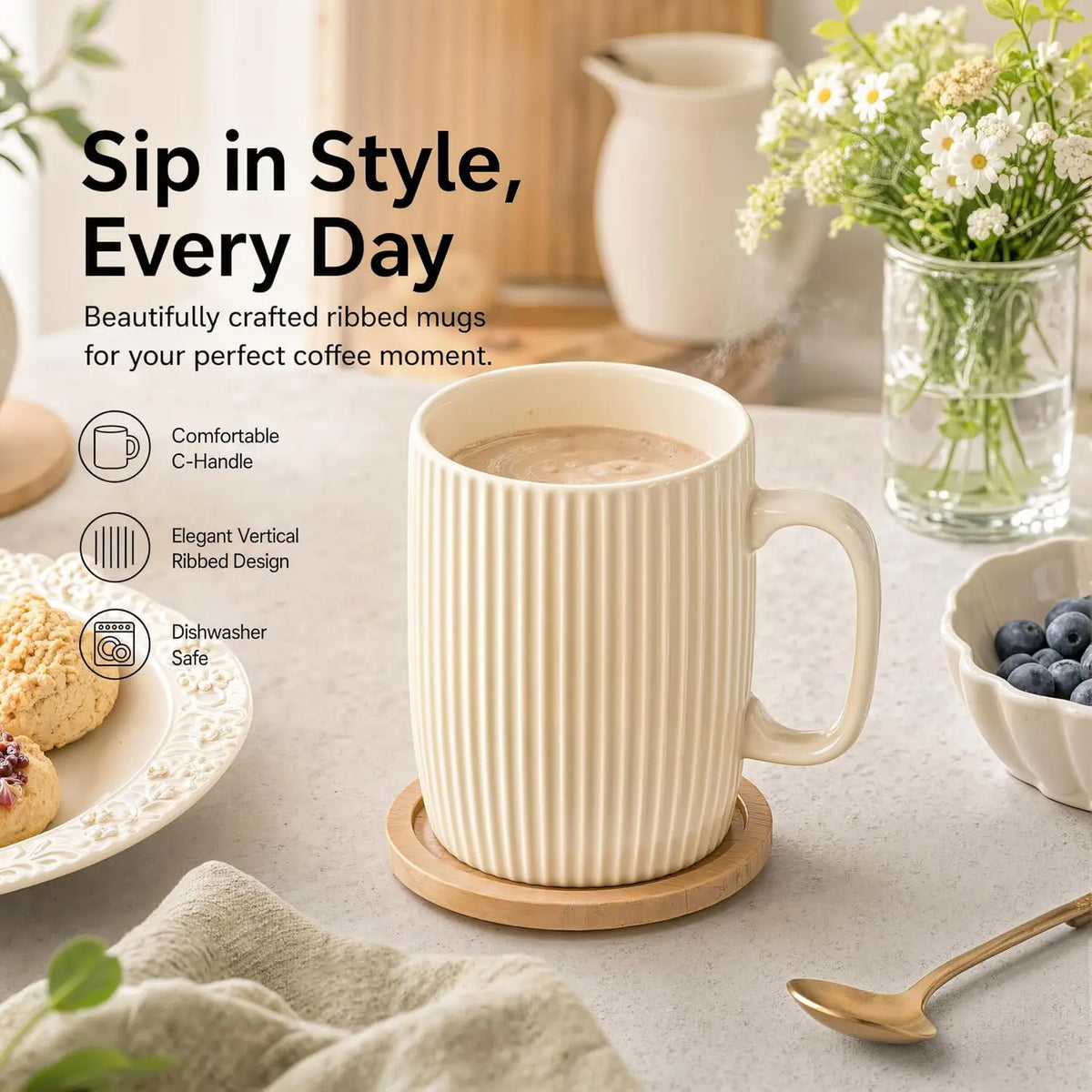 Portable Leakproof Travel Coffee Mug