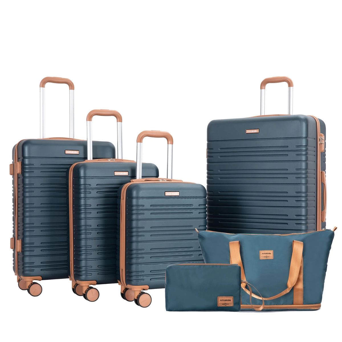 TRIPCOMP Luggage Set With Spinner Wheels And TSA Lock