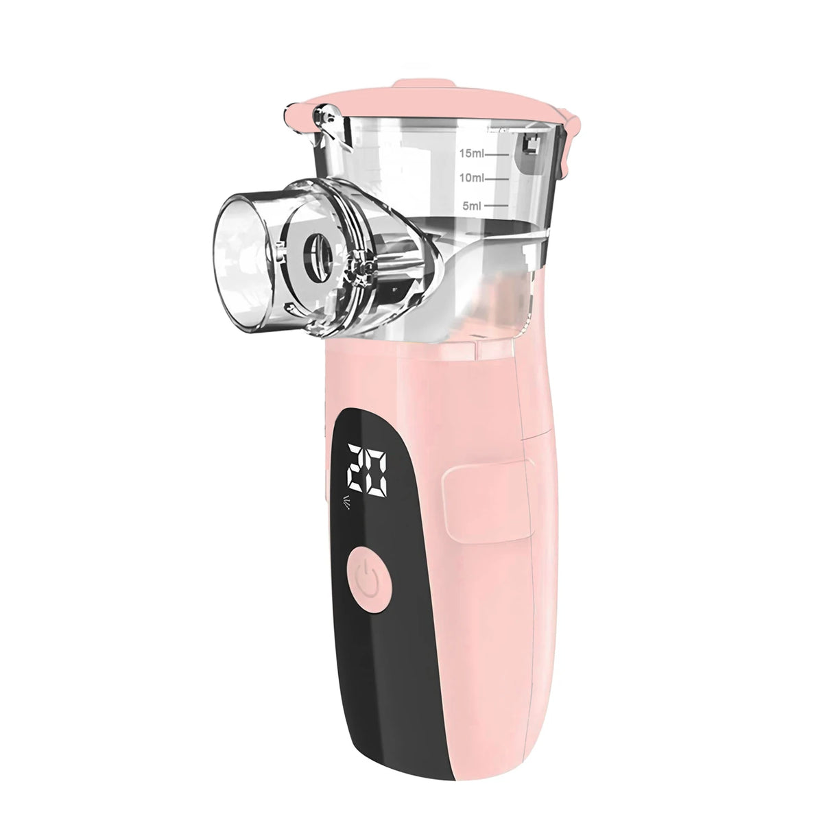 Mini Nebulizer Facial Steamer Silent Handheld Mist Sprayer Relieve Fatigue Dry Face Humidifier Skincare 3 Levels Auto Cleaning Portable for Kids