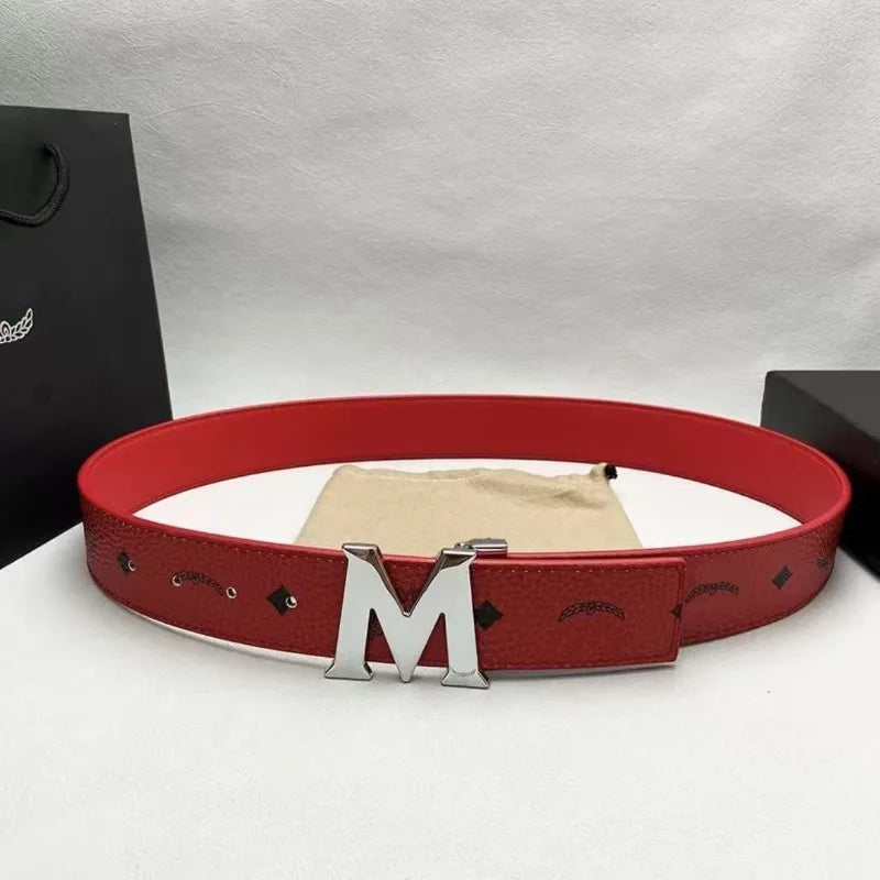Genuine Leather Belts, Classic and Retro European-style Belts,