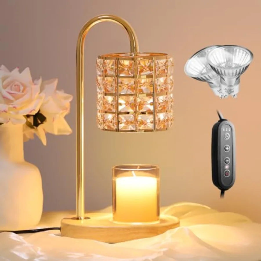 Wax Warmer Lamp with 2 Bulbs,