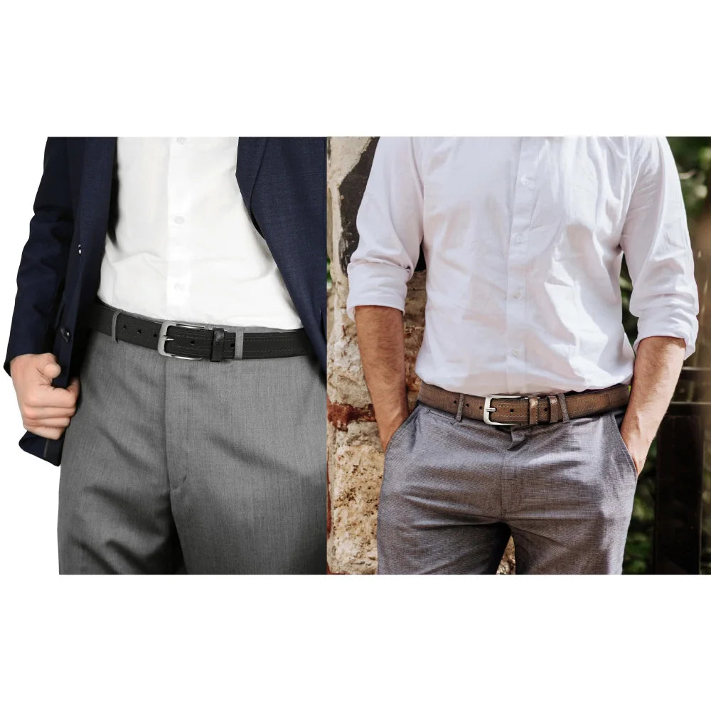 Unisex Leather Belt