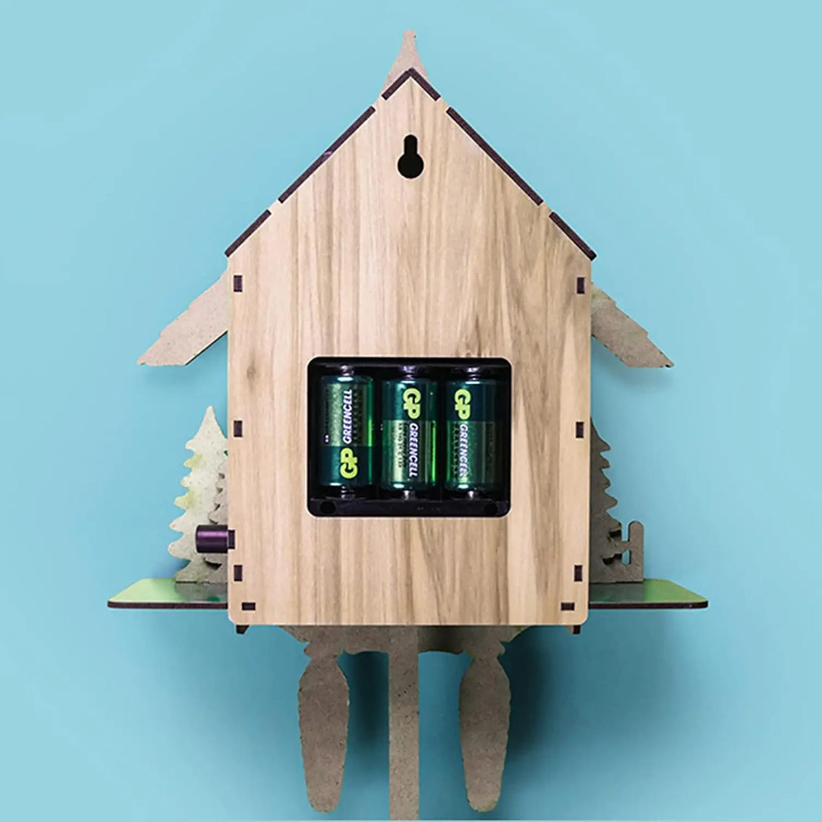 Decorative Cuckoo Wall Clock With Practical Alarm Function