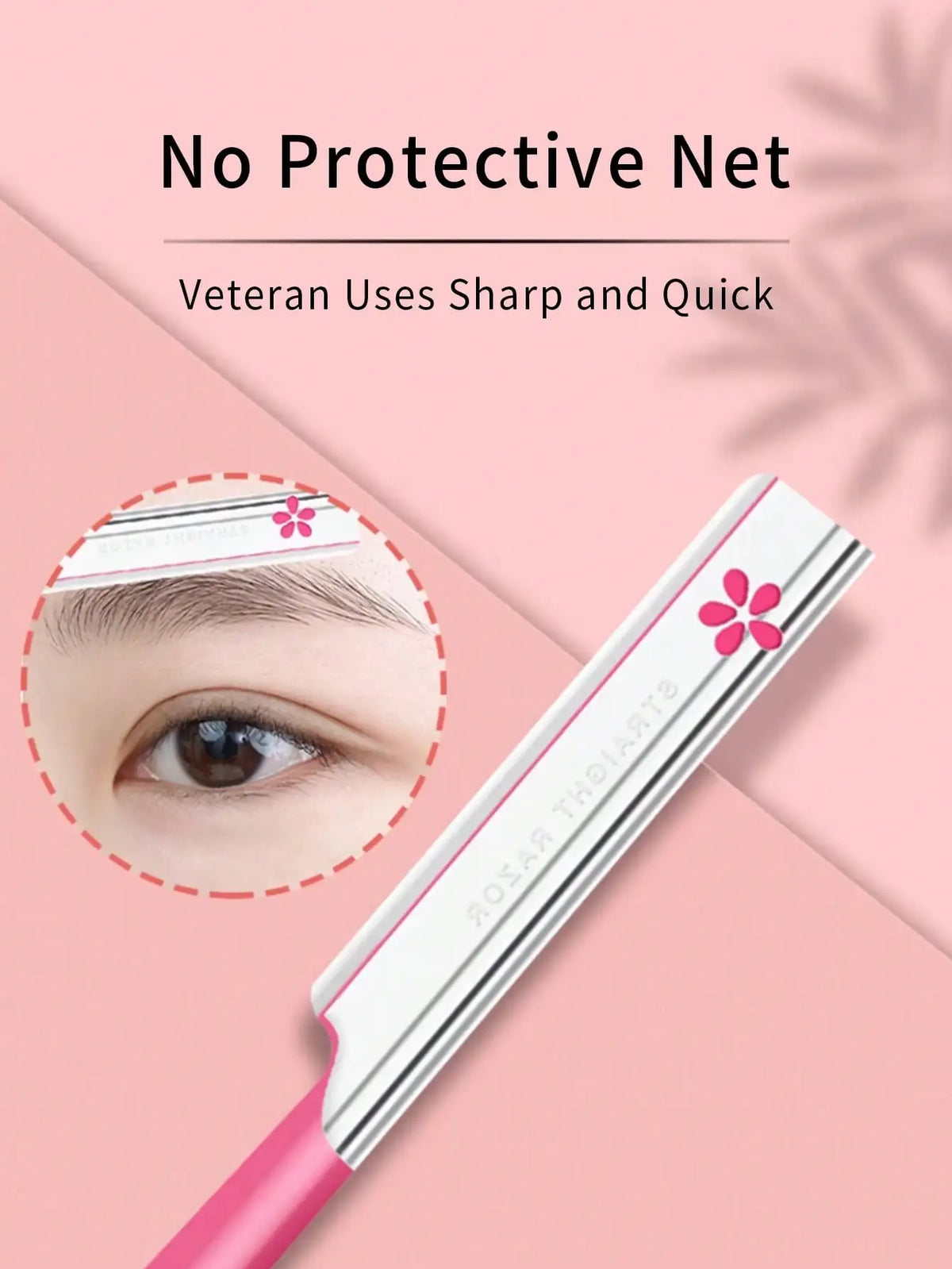 5pcs Compact And Exquisite Beipin Professional Eyebrow Trimmer, Sharp Blade For Smooth And Clean Grooming