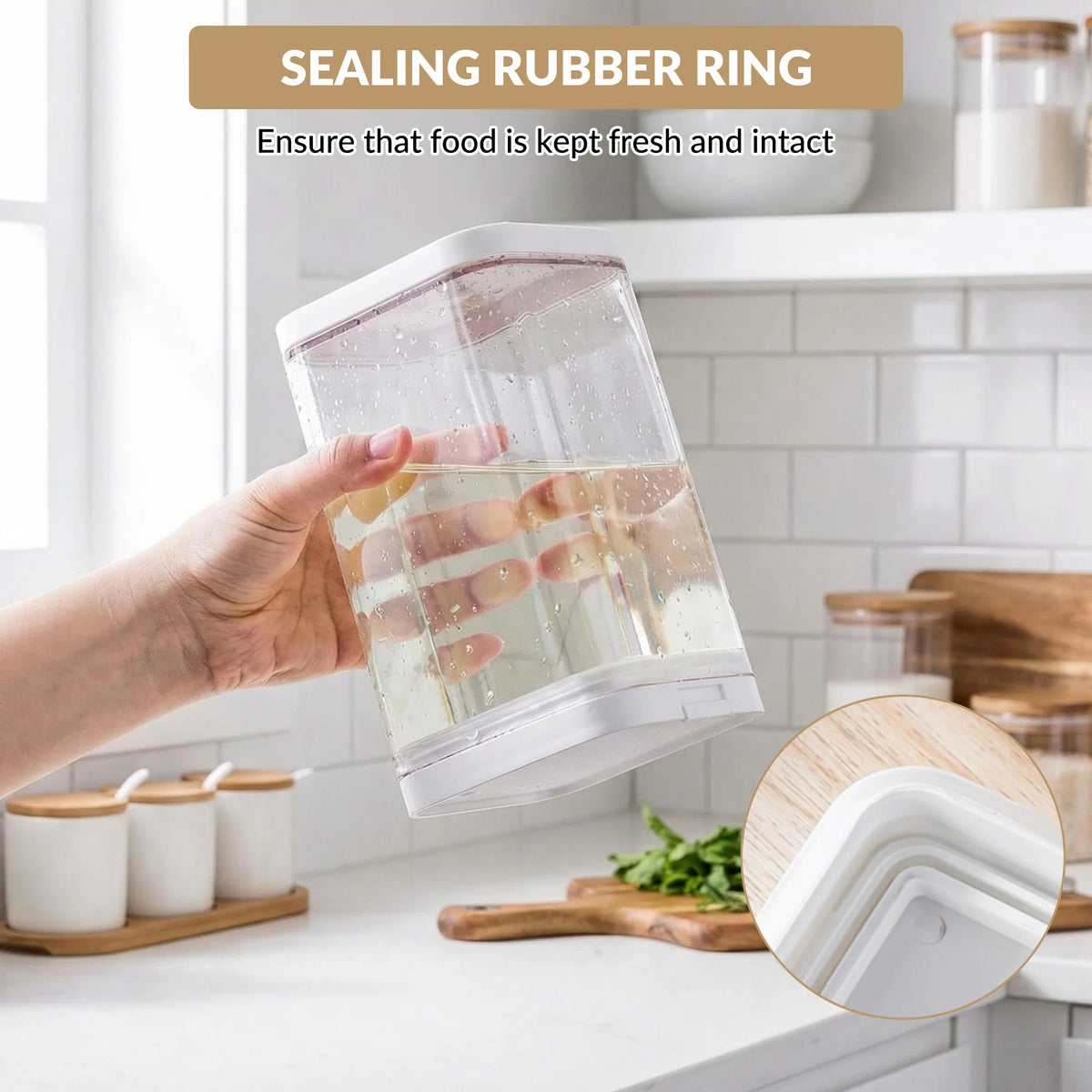 6pcs Set Airtight Food Storage Containers