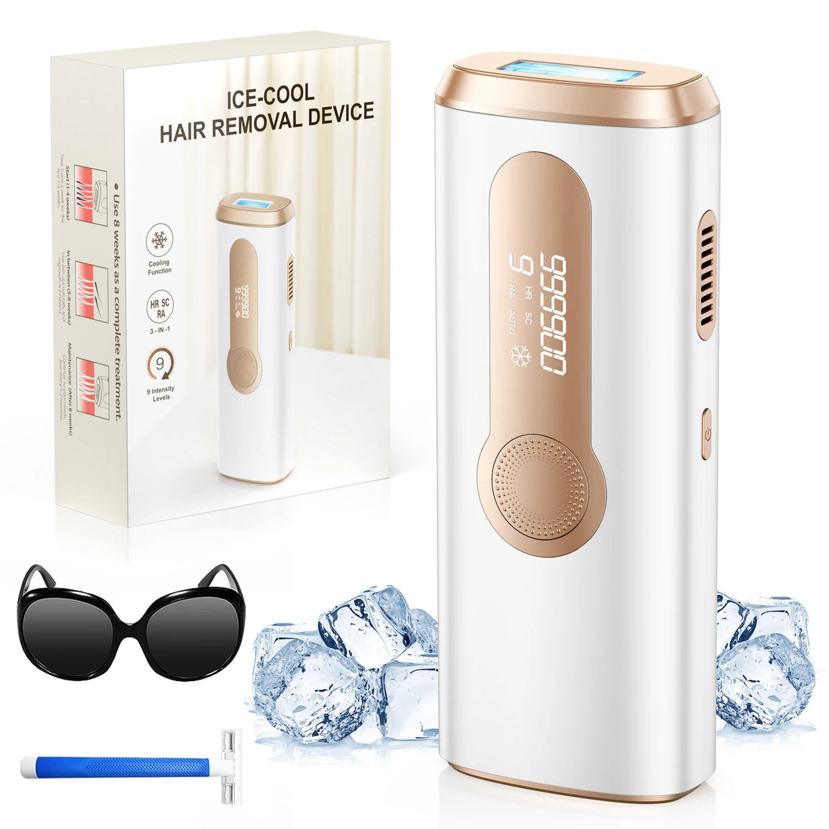 Laser Epilator  Permanent Painless  Hair Remover Machine