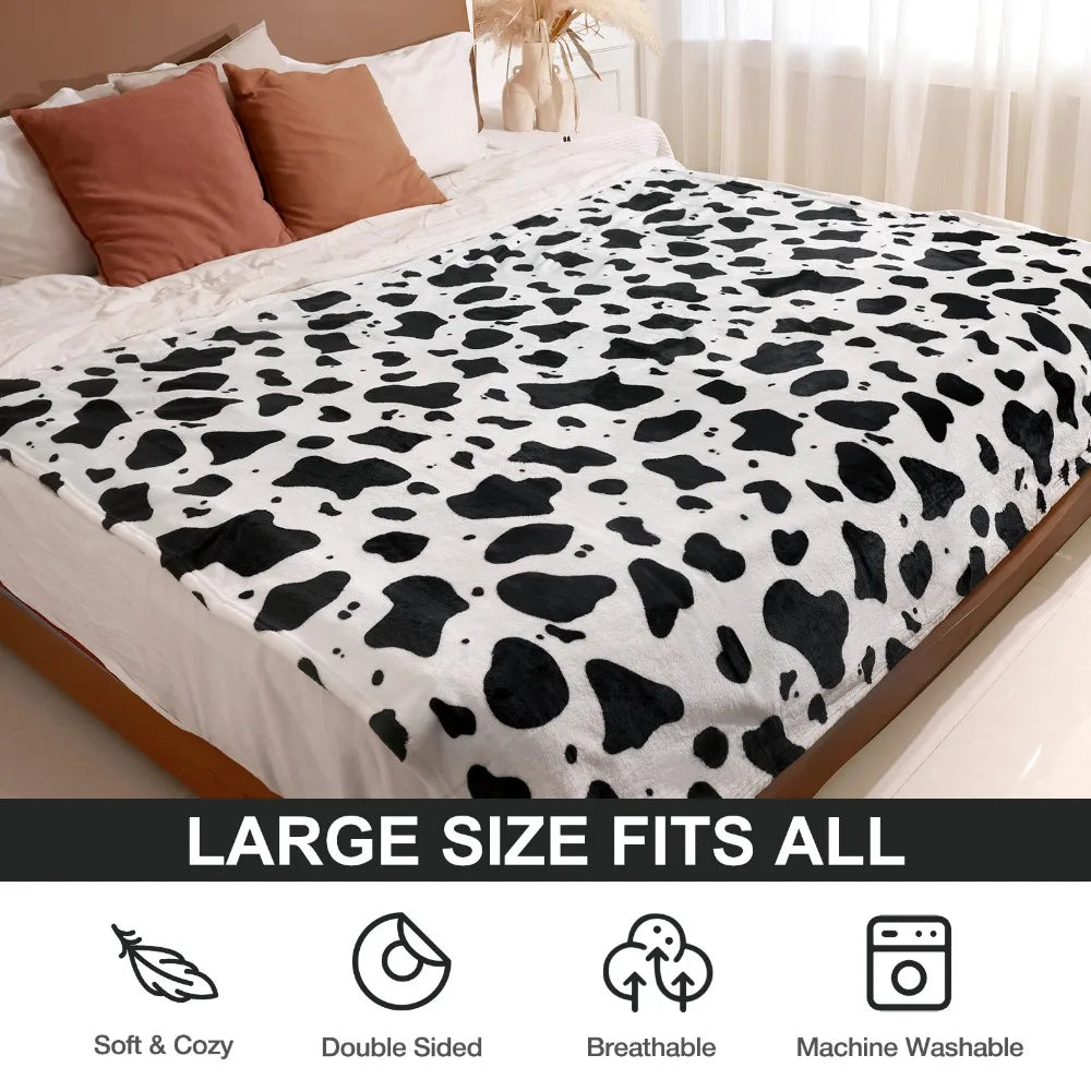 Two Pack Hooded Throw Blankets, Soft Printed Polar Fleece