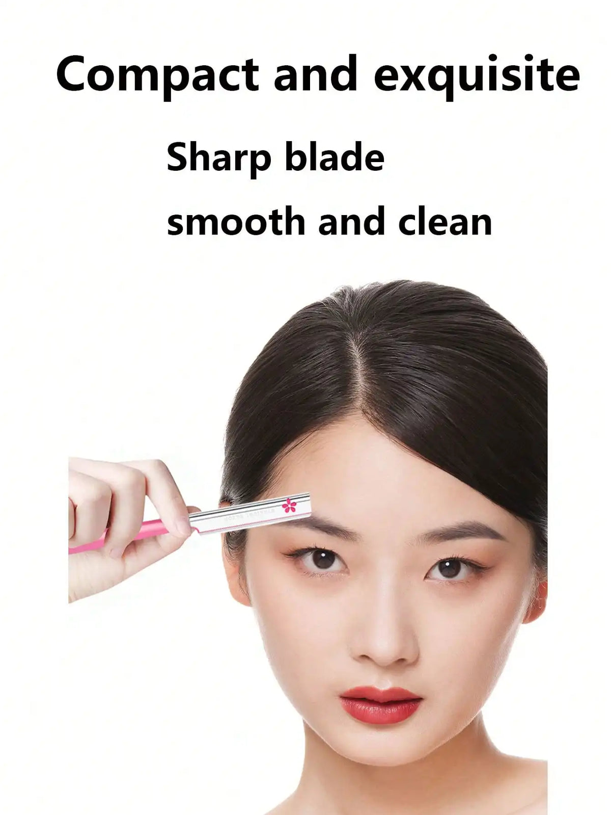 5pcs Compact And Exquisite Beipin Professional Eyebrow Trimmer, Sharp Blade For Smooth And Clean Grooming